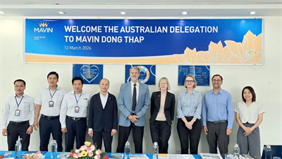 Mavin Dong Thap Factory welcomes Australian Embassy Delegation