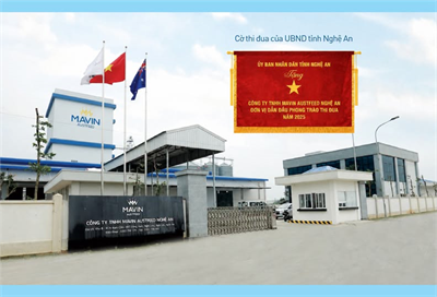 Mavin Austfeed Nghe An Honored with Provincial Emulation Flag for 2025