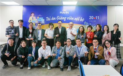 Mavin tri ân đội ngũ Giảng viên nội bộ – Những “người truyền lửa” thầm lặng