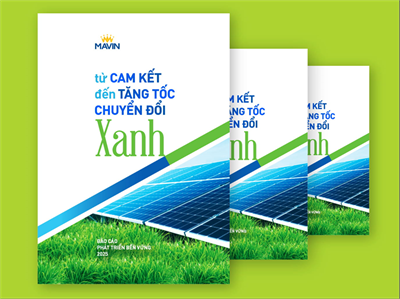 Mavin Phát Hành Báo Cáo Phát Triển Bền Vững 2025: Từ Cam kết tới Tăng tốc chuyển đổi Xanh