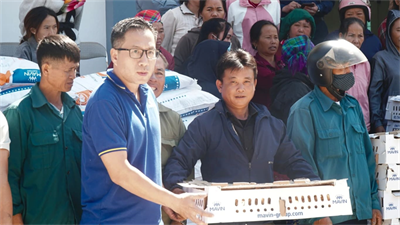 Tập đoàn Mavin trao sinh kế cho người dân Mường Than