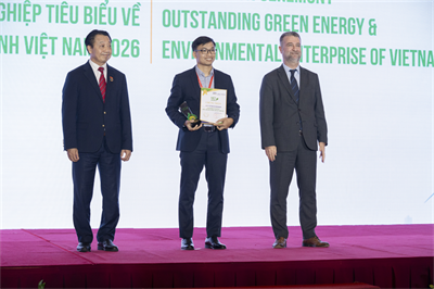 Tập đoàn Mavin nhận danh hiệu Doanh nghiệp Xanh tại Diễn đàn Net Zero 2026 của VCCI