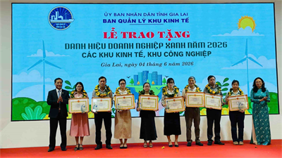 Mavin Austfeed Bình Định tiếp tục được vinh danh “Doanh nghiệp xanh”