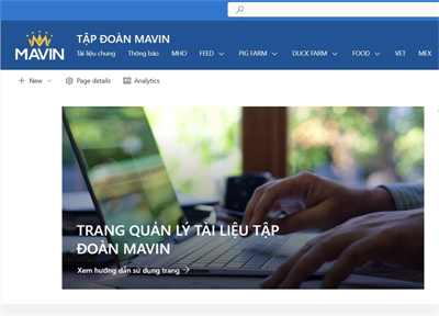  Mavin triển khai hệ thống quản lý tài liệu trên Sharepoint