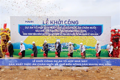 Sơn La khởi công Tổ hợp nhà máy Mavin Mai Sơn